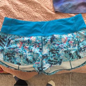Lululemon speed up shorts 2.5 inch